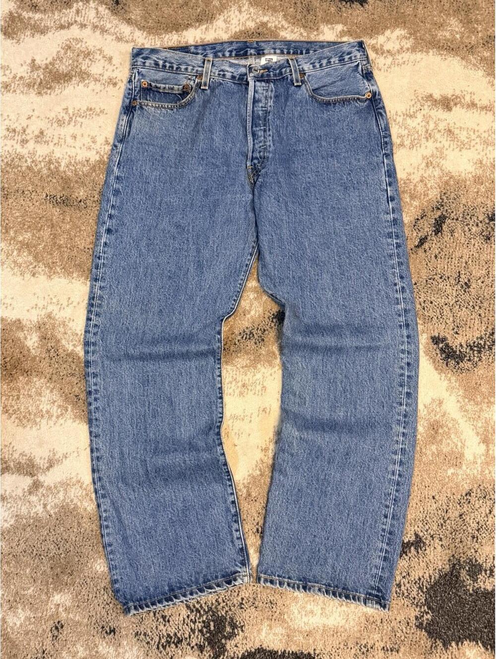 Levi's 501 Vintage Jeans Straight Leg Denim Classic Fit Size W36 L29 - Levi Jean